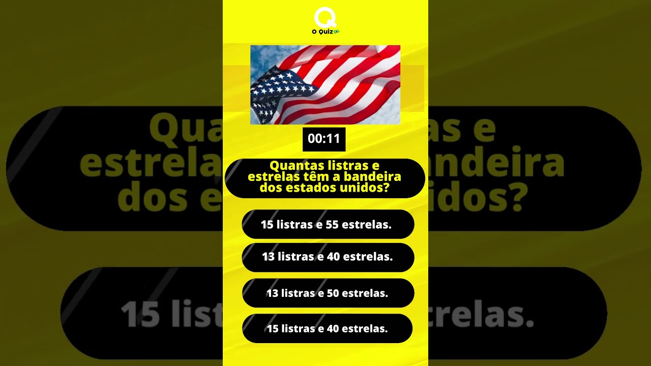 CURIOSIDADE COM BANDEIRAS, ESTADOS UNIDOS